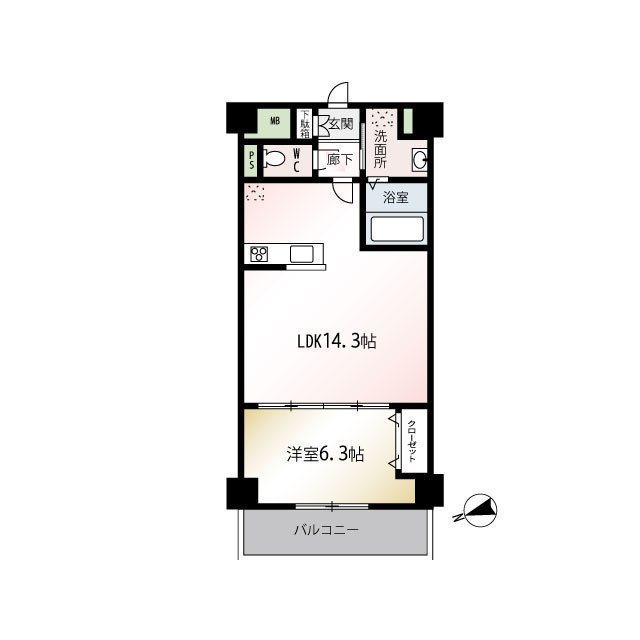MQuarto新座の間取り