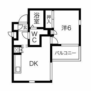 エスペランサ新守山の間取り