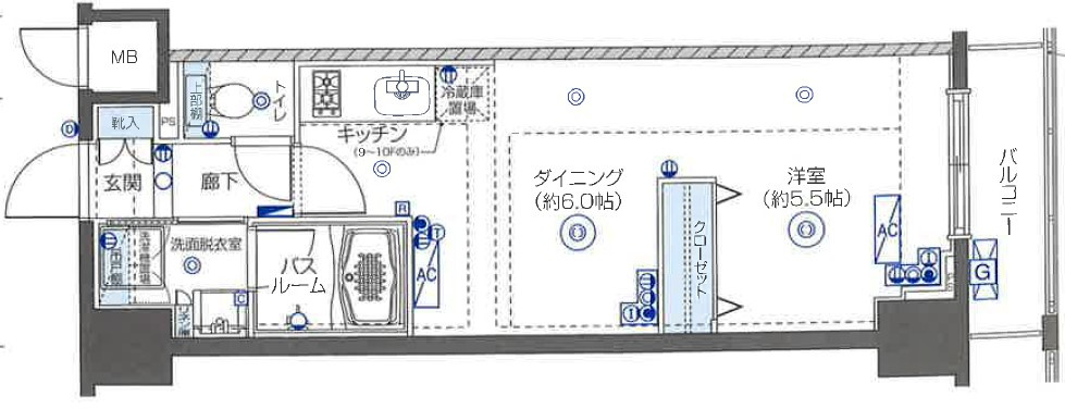 フェニックス新横濱クアトロの間取り