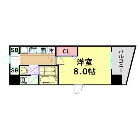 【間取り】 | リアンジェ難波