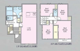 茅ヶ崎市中島　新築戸建　全２棟