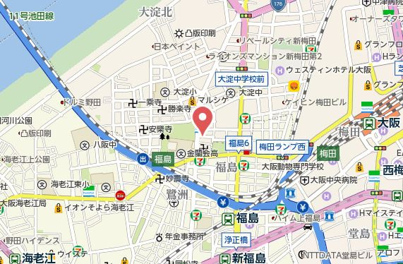 【地図】 | 梅田ウエストレジデンス