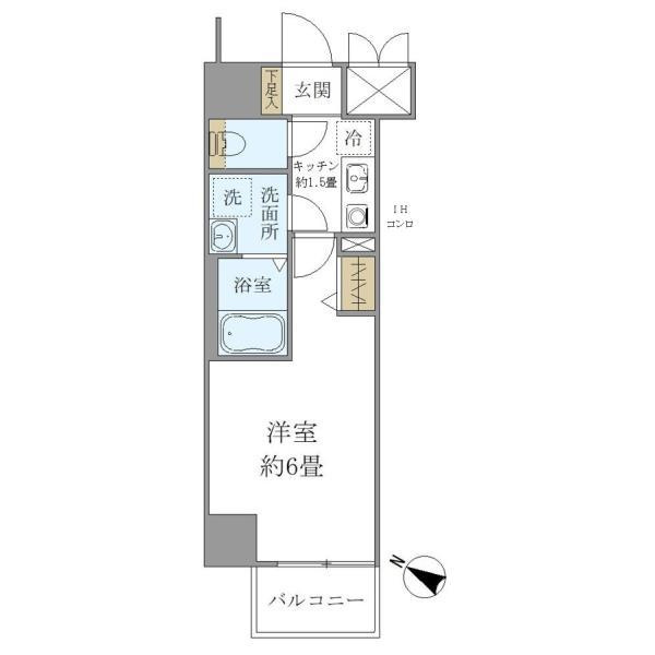 シエル白山　Ｂ館の間取り