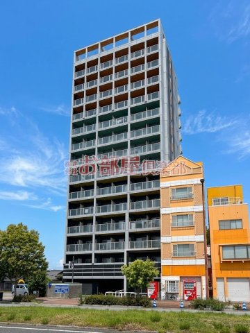 Mark Avenue Tower 久留米の外観|外観は落ち着いています