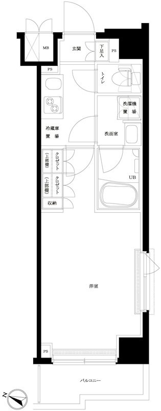 ルーブル川崎上平間弐番館 の間取り