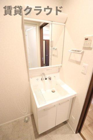 アリエッタの洗面所|コンパクトで使いやすい洗面所