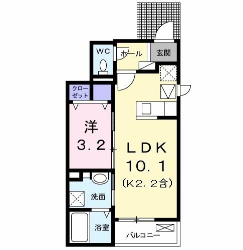 【間取り】 | クレッシェⅤ
