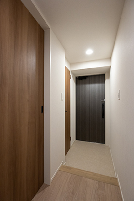 アビティグランデ砧　（Ｃ棟）の玄関|※写真は同タイプ住戸です。