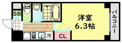 【間取り】 | アドバンス大阪フェリーチェ