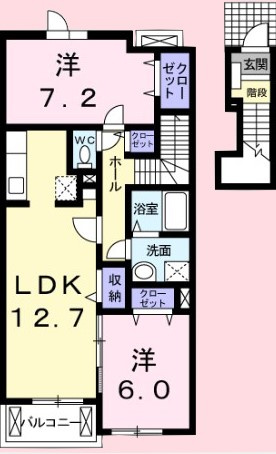 アルカンシエルの間取り