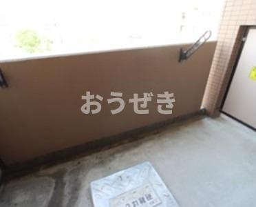 モカネスト久が原のバルコニー