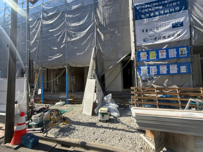 【外観】 | リーブルファイン川越岸町 | 建築中