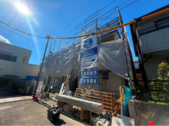 【外観】 | リーブルファイン川越岸町 | 建築中