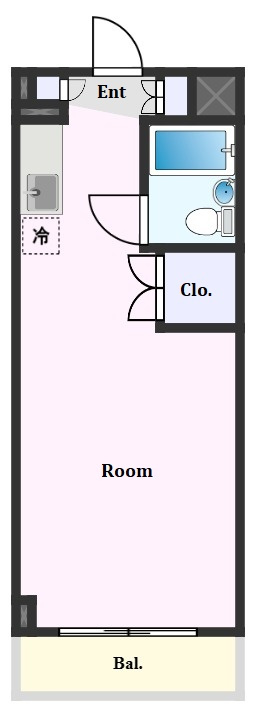 アサミハイツの間取り