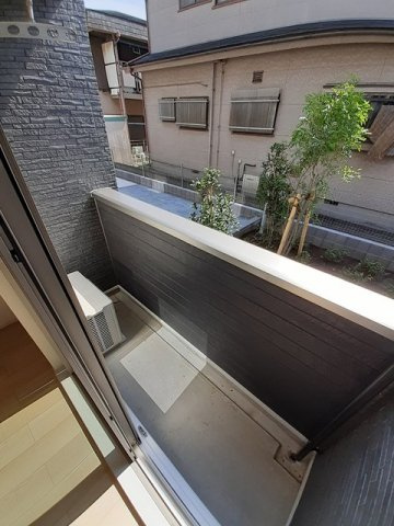 シャン　ド　フルールのバルコニー