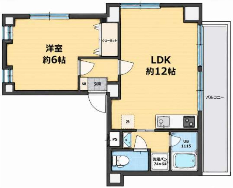 高橋ビルの間取り