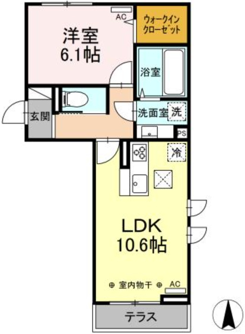 エムプレイスの間取り