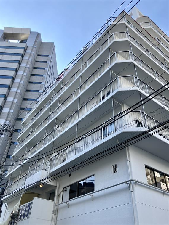 シティハイツ大井町の外観|落ち着いた雰囲気の外観です