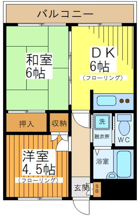 ガーデンハイツの間取り