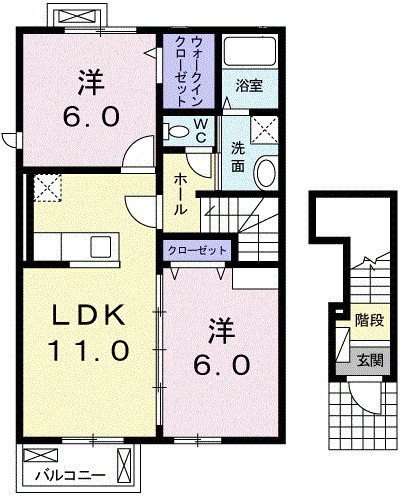 【間取り】 | アバンサールⅢ