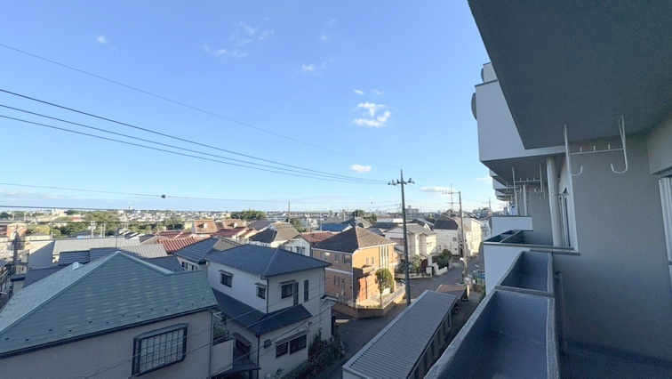 きよしケ丘サンビューハイツの展望|バルコニーからの眺望