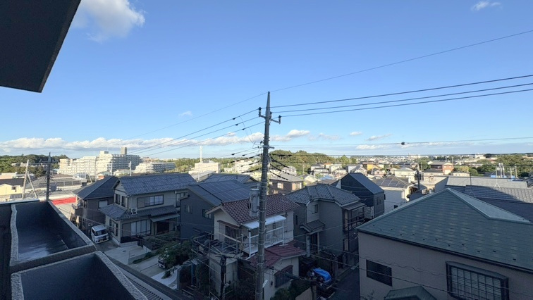 きよしケ丘サンビューハイツの展望|バルコニーからの眺望