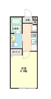 【間取り】 | クエスト稲毛  | 間取りです。
