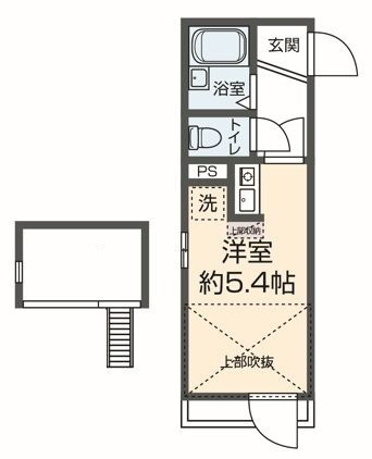 グローリア北千住の間取り|間取りです。