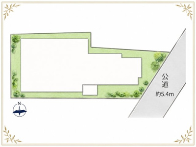 【区画図】 | 杉並区清水3丁目　中古戸建　全1棟
