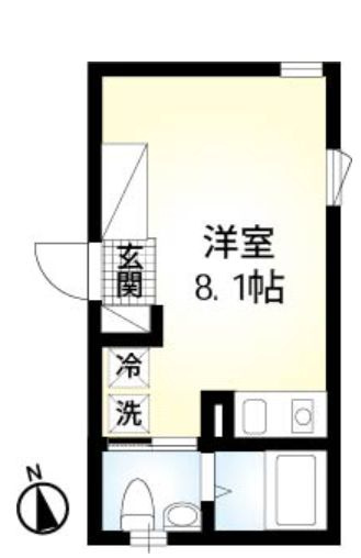 リシェス北千住の間取り