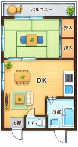 【間取り】 | 若松町ビル
