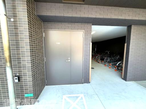 ミラージュパレス都島本通のエントランス
