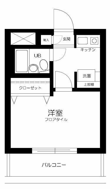 菱和パレス下落合の間取り