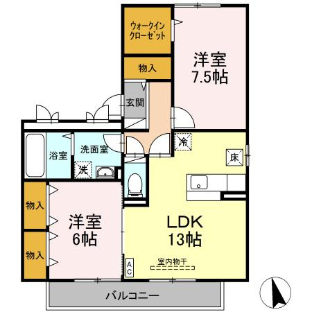 スワロウテイルの間取り