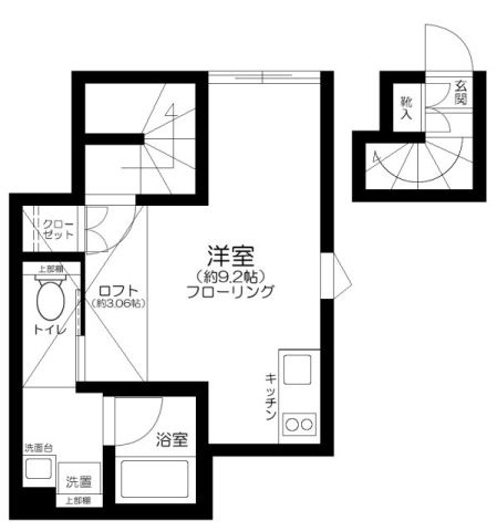 ｋｉｂａ　ｆｌａｇｇｅの間取り|間取りです。