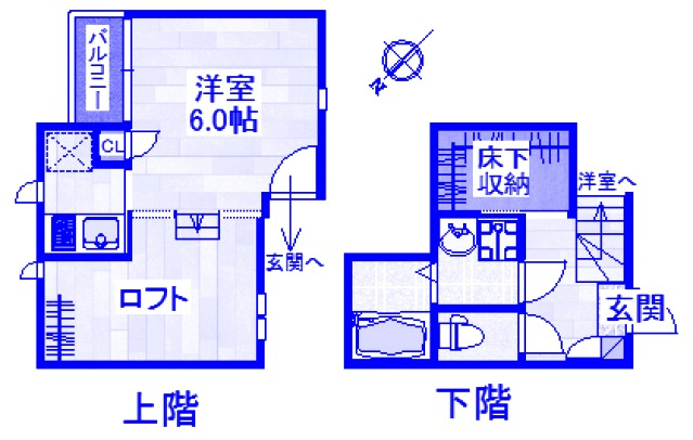 CB指扇ジラソーレの間取り