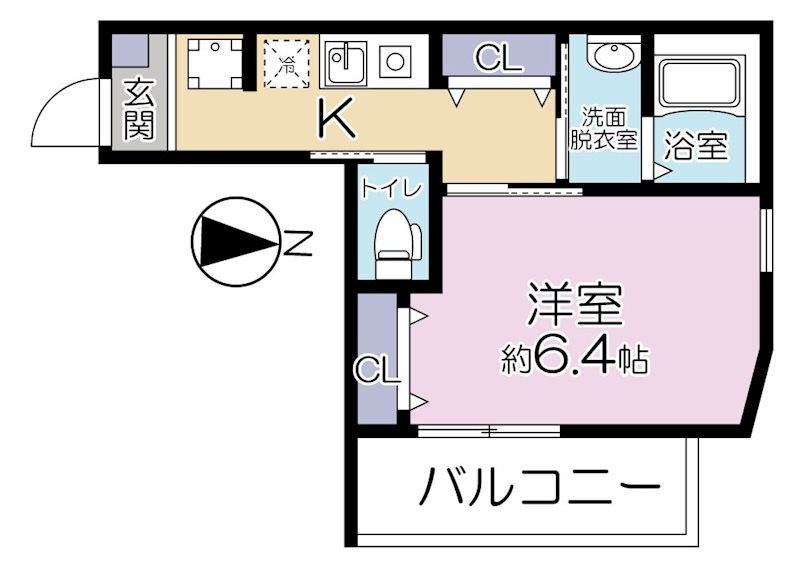 エスパーダ所沢旭町の間取り
