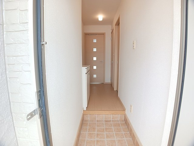 スマイル　タウンＢの玄関