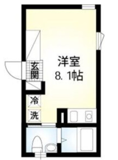 【間取り】 | リシェス北千住 | 間取りです。
