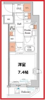 【間取り】 | エストゥルースプラス押上Ⅱ