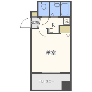 セレッソコート西心斎橋Ⅲの間取り|セレッソコート西心斎橋Ⅲ　間取り