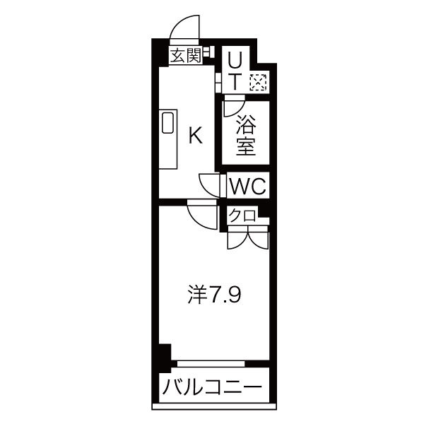 シティライフ今池南の間取り