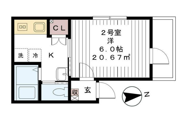【間取り】 | ＡＪ新小岩