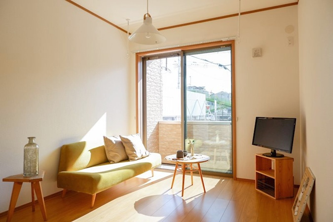 Casa Camino Norteの寝室