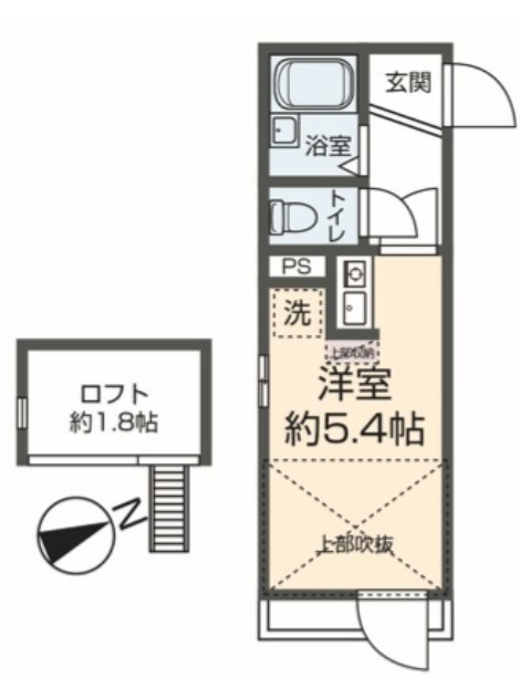 グローリア北千住の間取り