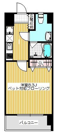ラ・フェリーチェ中野の間取り