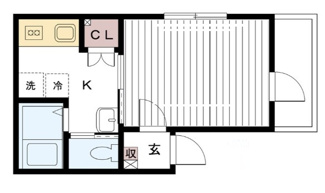 【間取り】 | AJ新小岩 | 間取りです。