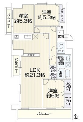 【間取り】 | ロイヤルマンション小笹