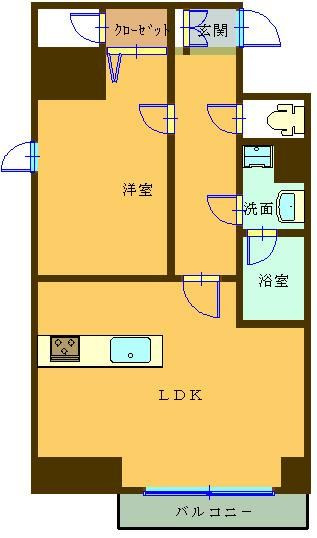 アイランドガーデンの間取り