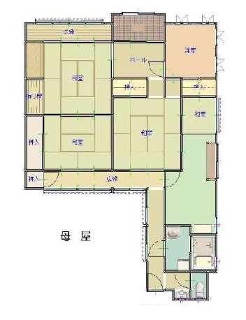 岩出市清水・中古戸建・116851の間取り
